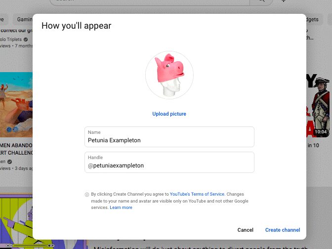 آموزش ساخت کانال یوتیوب